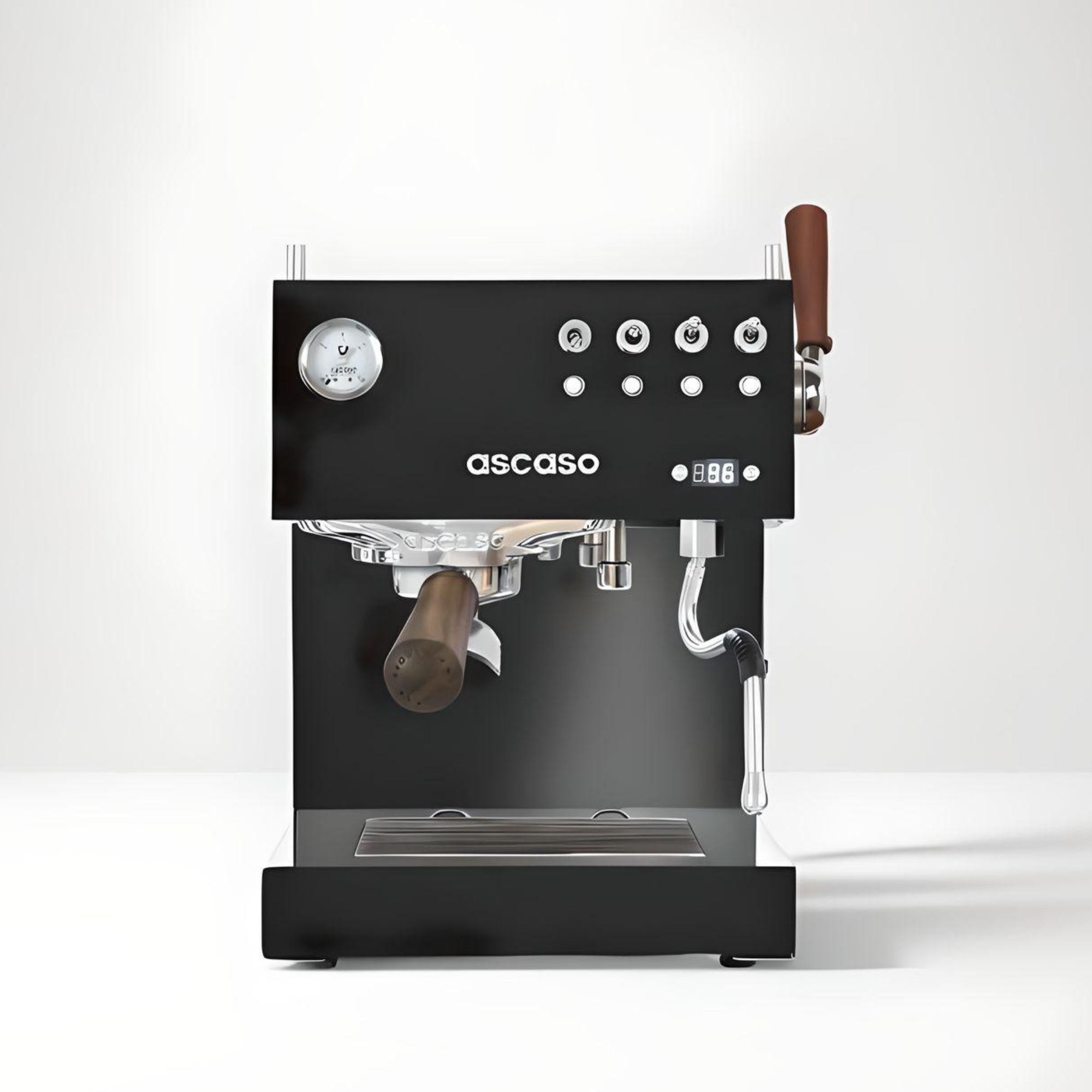 A range of automatic and manual coffee machines for the home