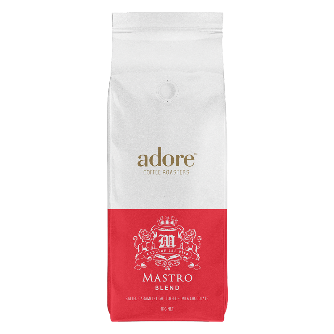 Adore Coffee The Mastro Blend Coffee Beans 1kg