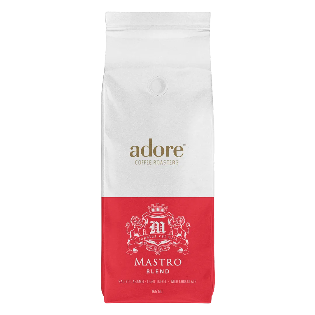 Adore Coffee The Mastro Blend Coffee Beans 1kg