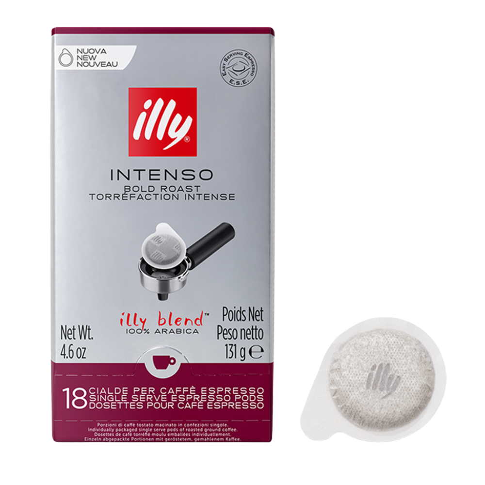 Illy Intenso dark roast coffee pods