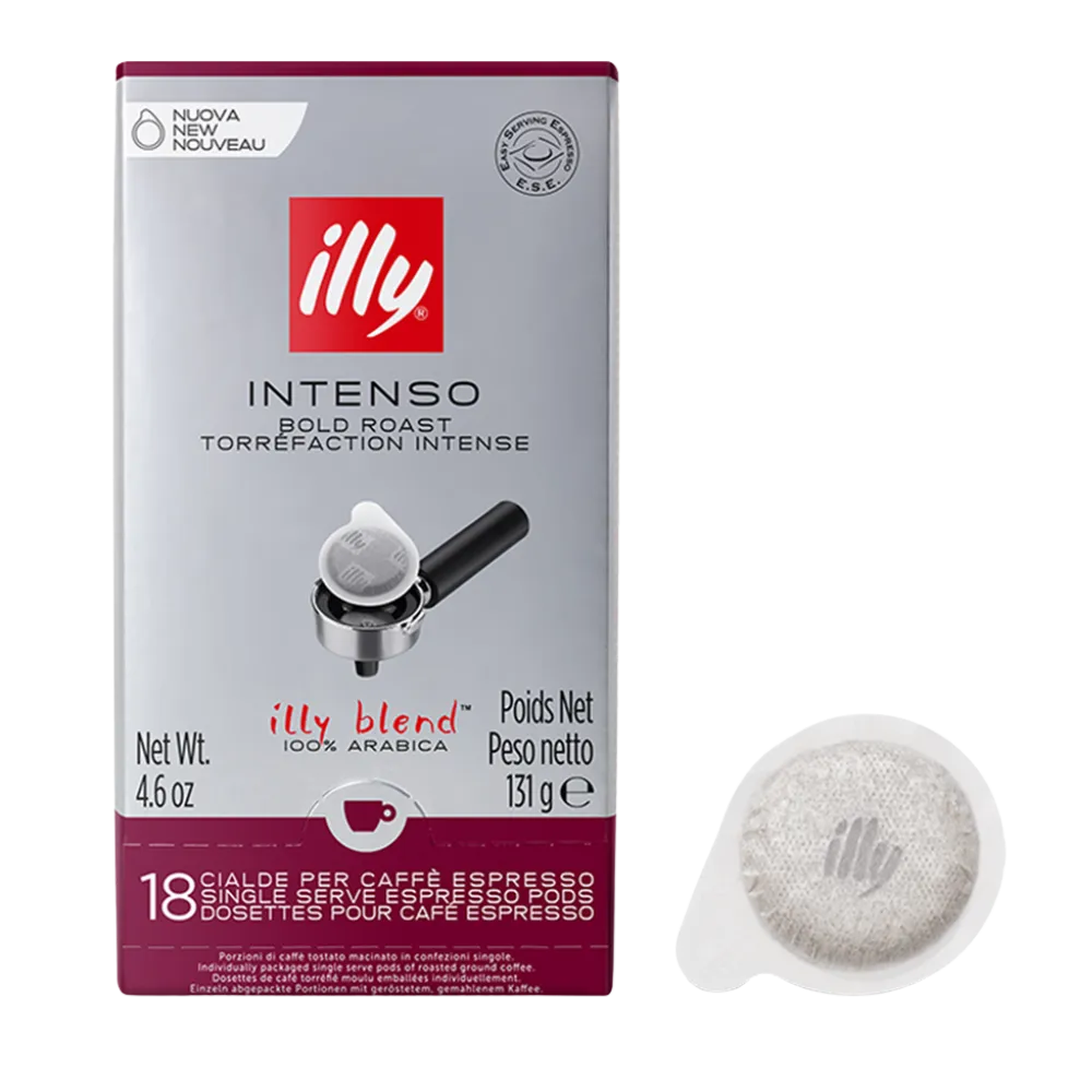 Illy Intenso dark roast coffee pods