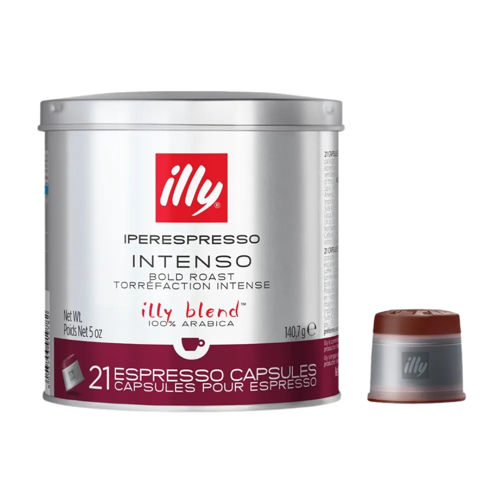 Illy IperEspresso capsules intenso dark roast