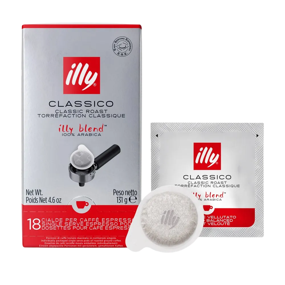 Illy medium roast ESE coffee pods