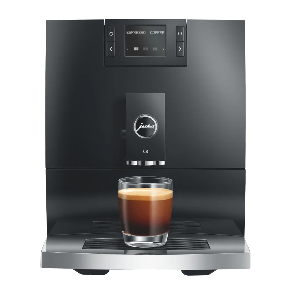 Jura C8 black front