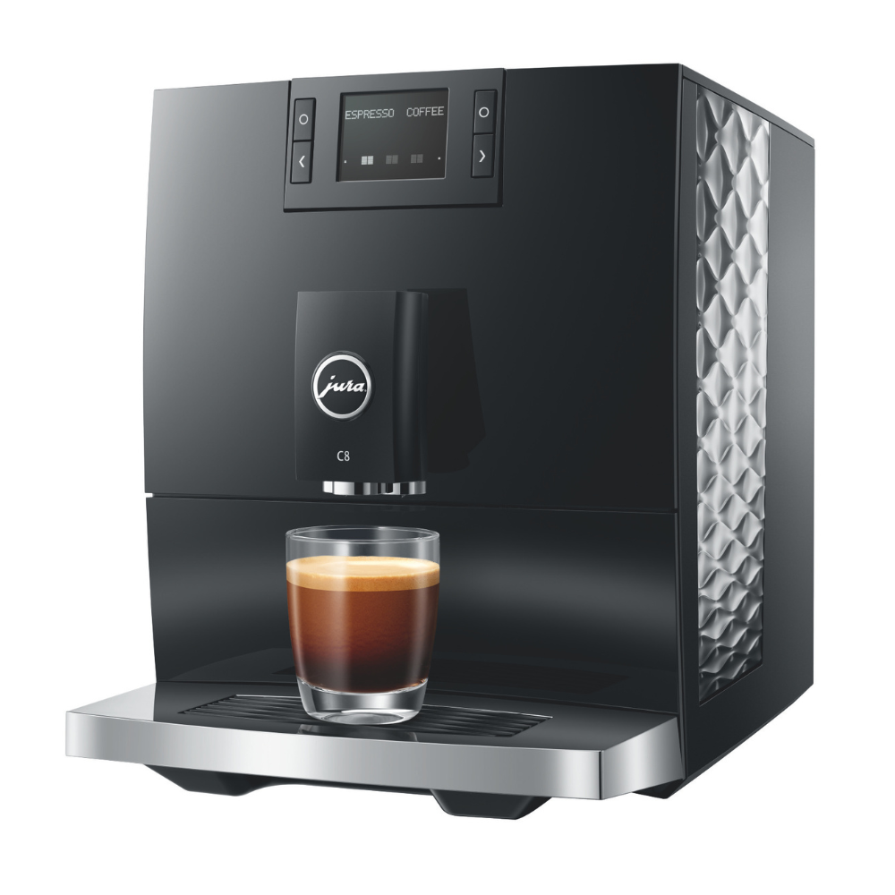 Jura C8 Coffee Machine Piano Black