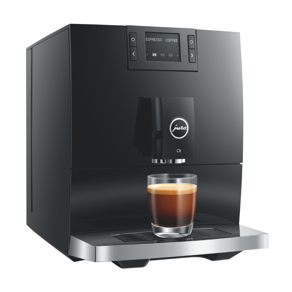 Jura C8 Coffee Machine Piano Black