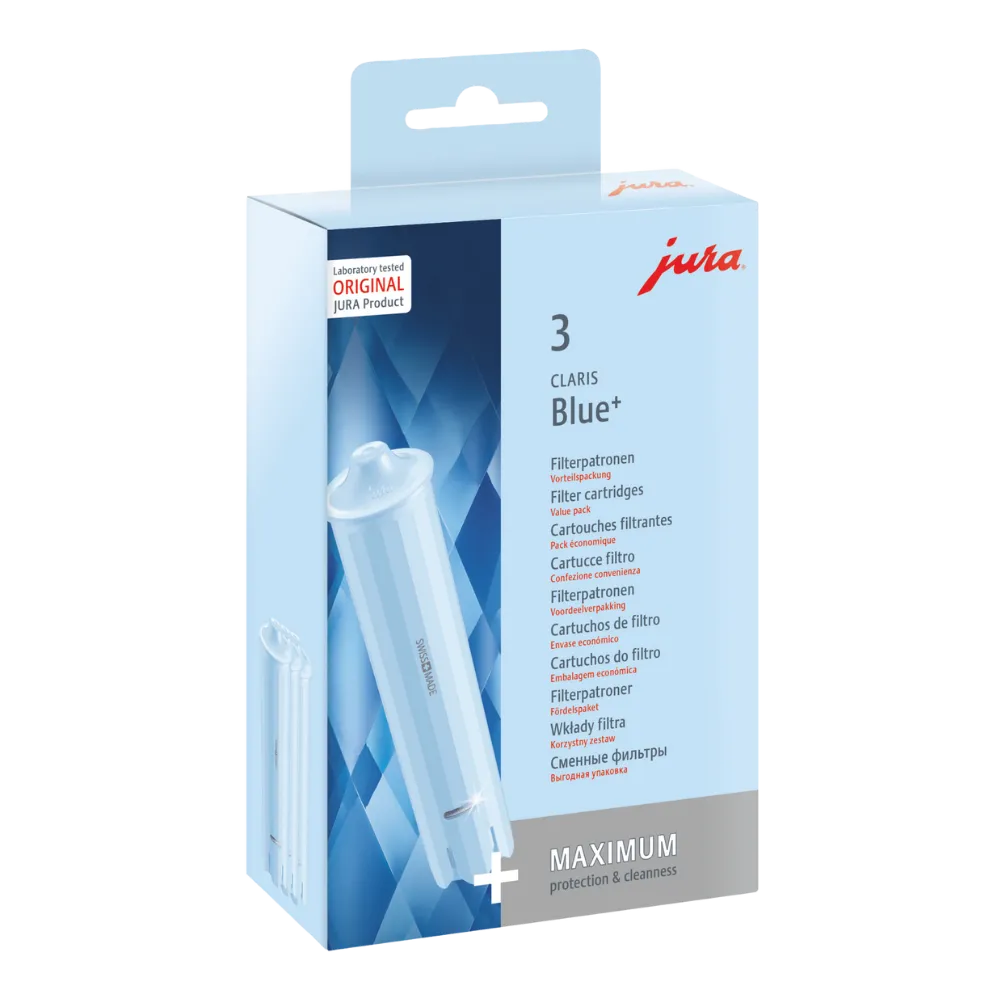 Jura Claris water filter blue 3 pack