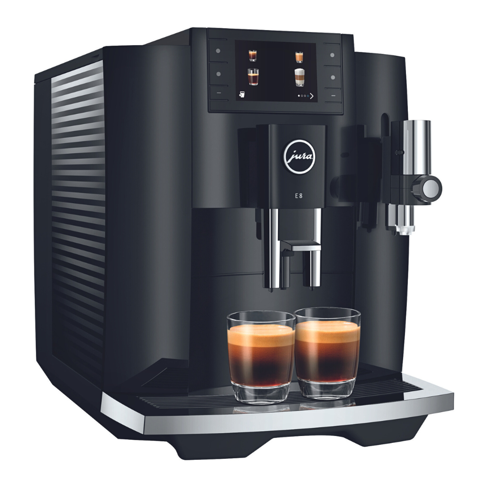 Jura E8 automatic coffee machine for home