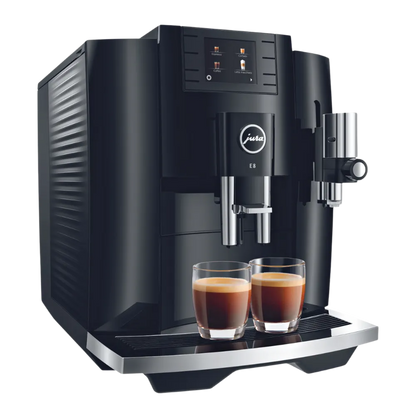 Jura E8 Piano Black (INTA) Coffee Machine Ex-demo
