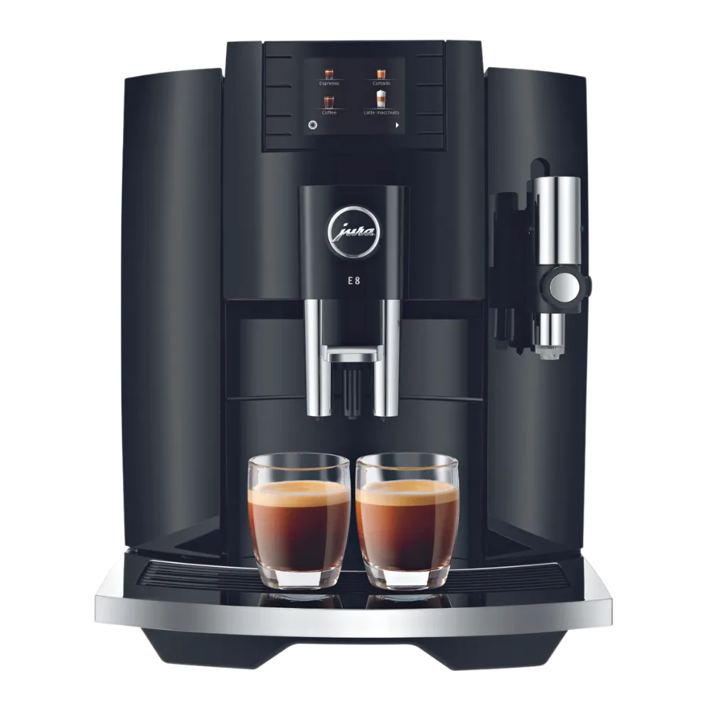 Jura E8 Piano Black (INTA) Coffee Machine Ex-demo