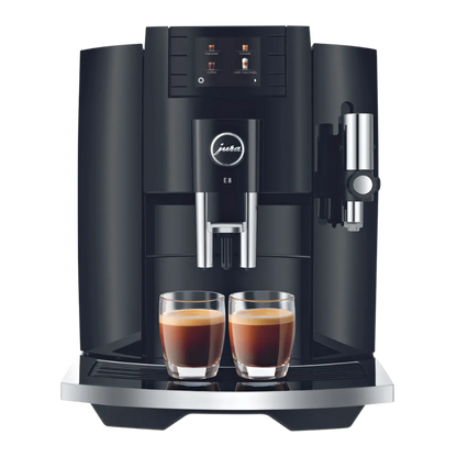 Jura E8 Piano Black (INTA) Coffee Machine Ex-demo