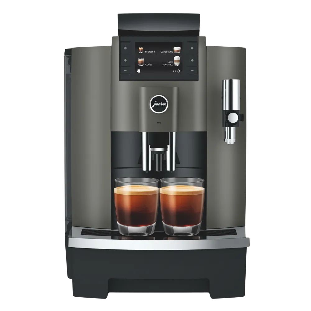 Jura W8 Dark Inox coffee machine