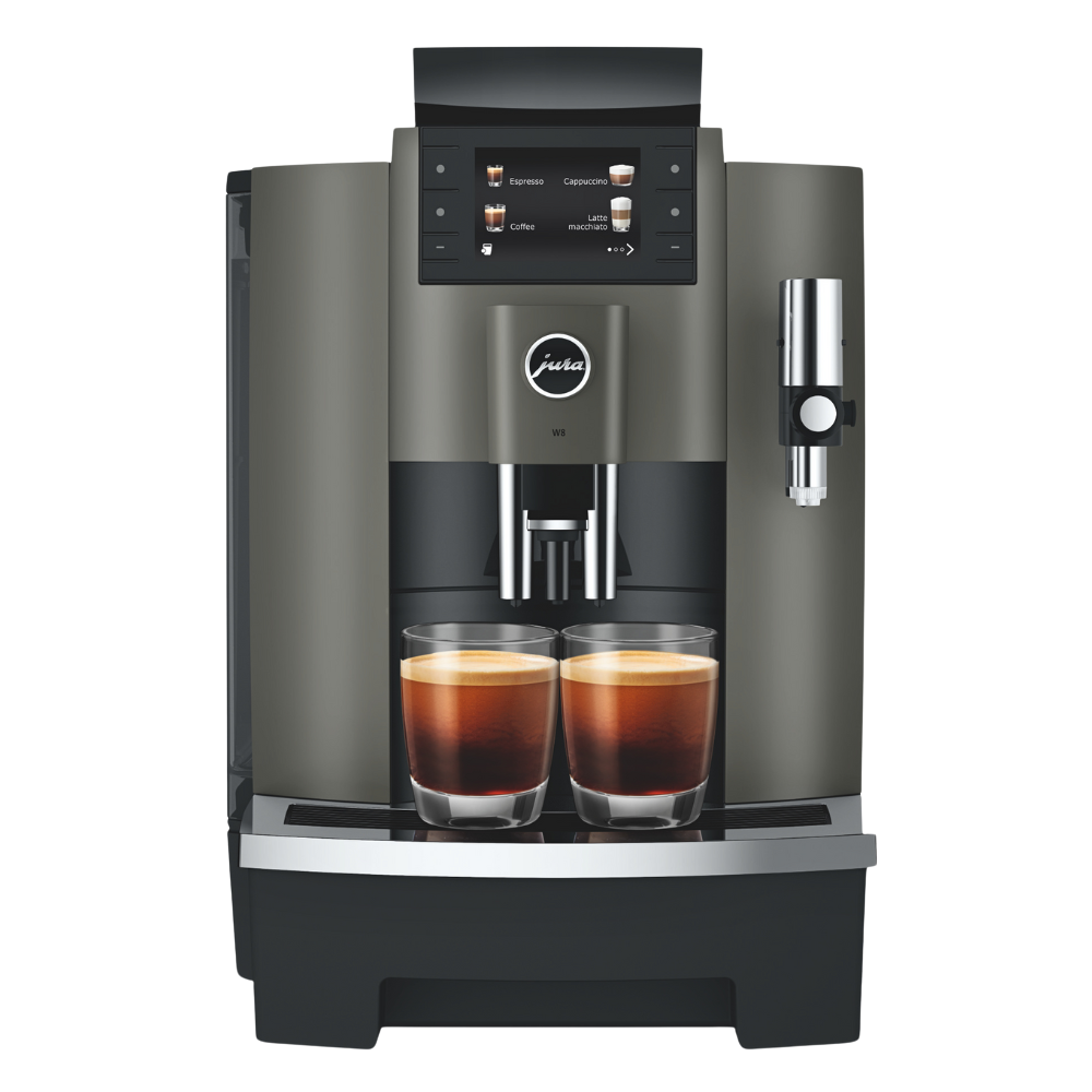 Jura W8 Dark Inox coffee machine