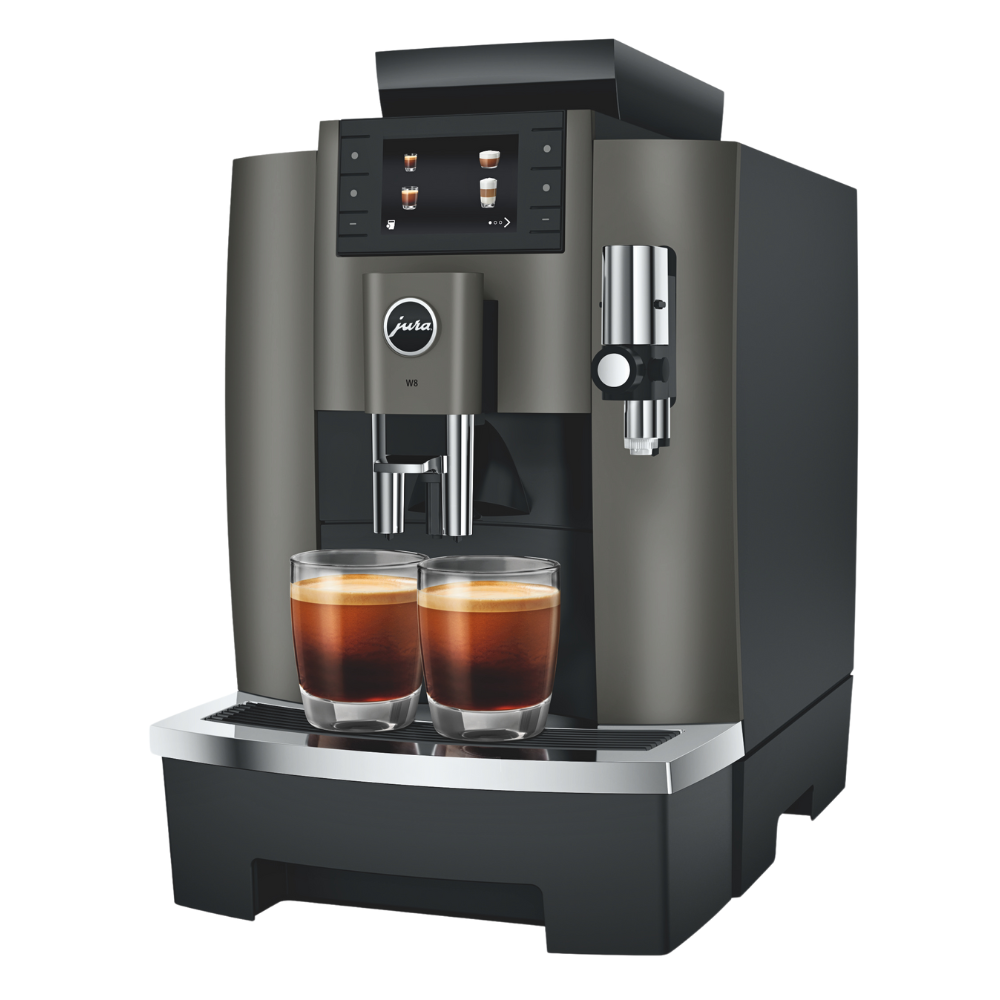 Jura W8 Dark Inox Coffee Machine