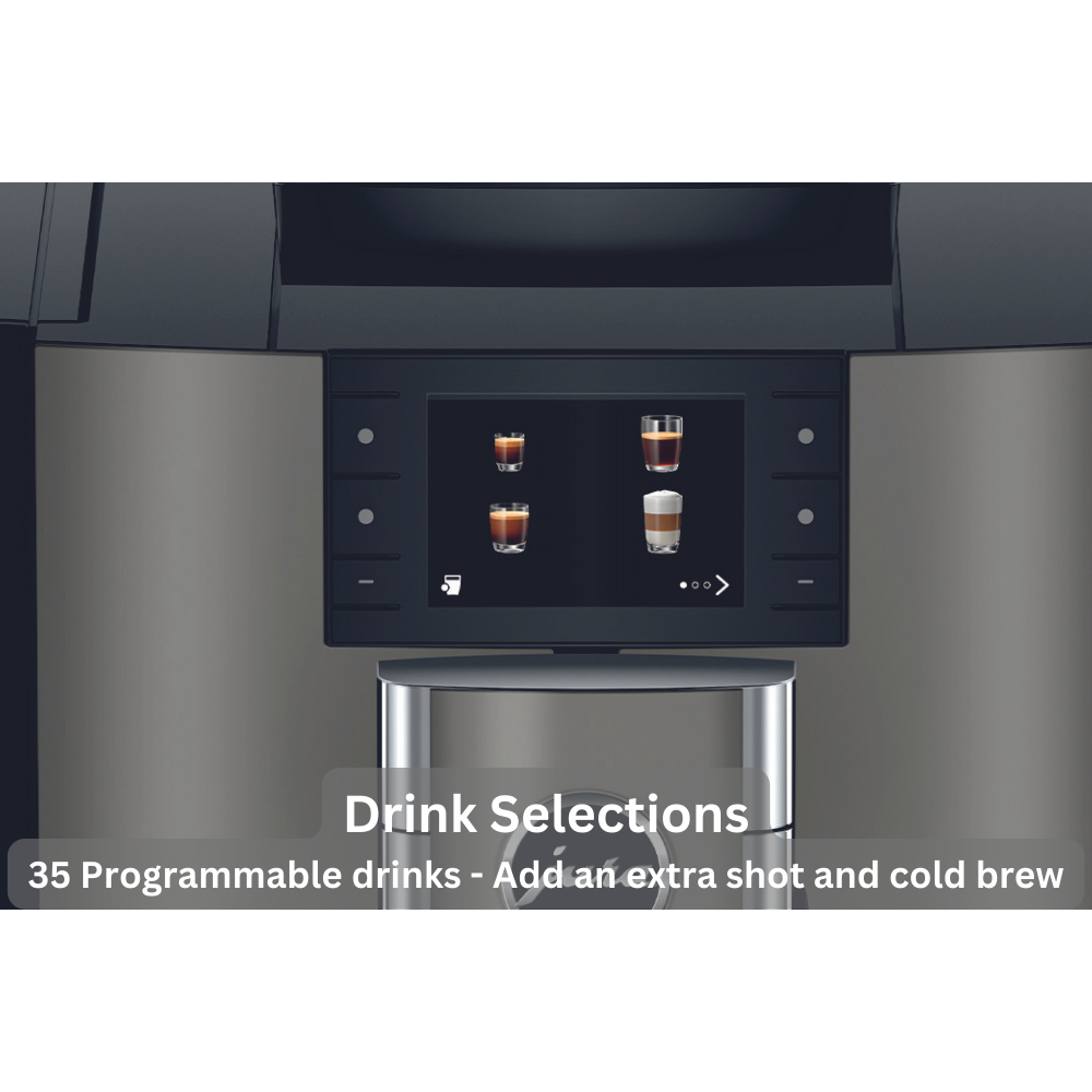 Jura X10 - Drink selections