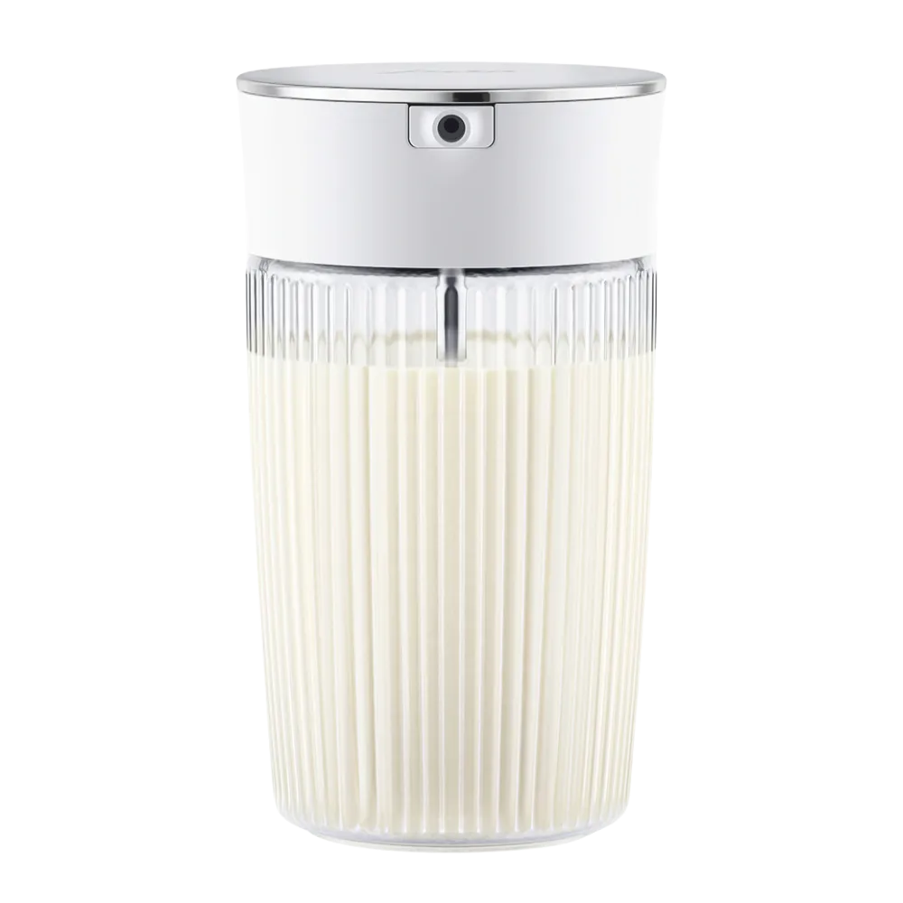 Jura glass milk carafe with milk