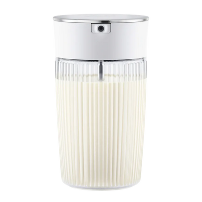 Jura glass milk carafe with milk