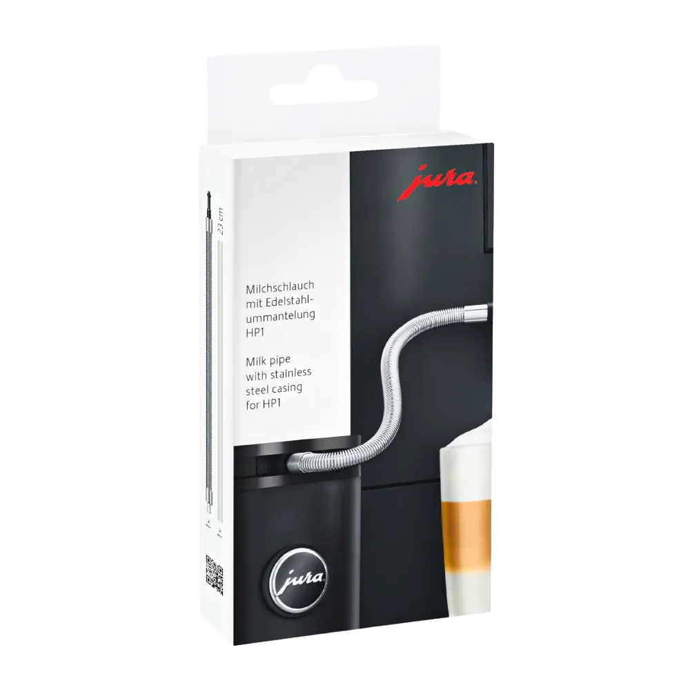 Jura milk pipe set with stainless casing HP1
