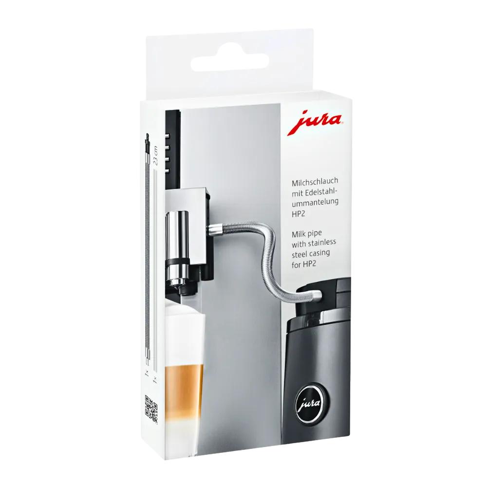 Jura milk pipe set with stainless casing HP2