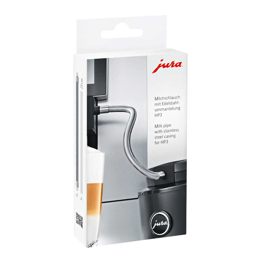 Jura milk pipe set with stainless casing HP3