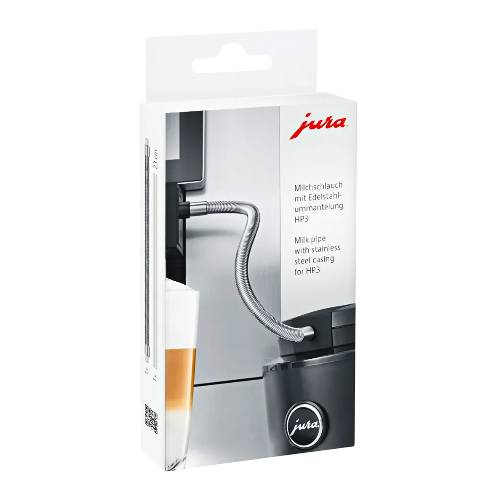 Jura milk pipe set with stainless casing HP3