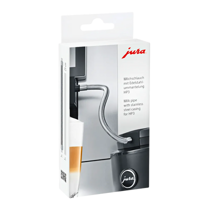 Jura milk pipe set with stainless casing HP3