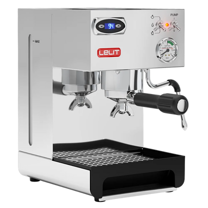 Lelit Anna PL41TEM manual home coffee machine angle view