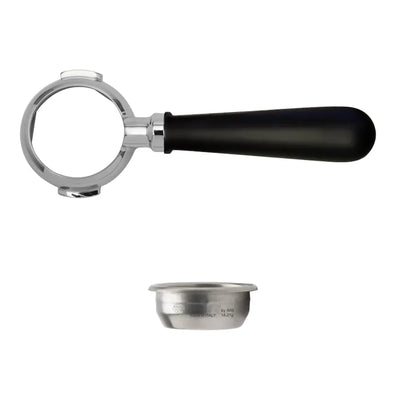 Lelit Bottomless Double Wooden 58mm portafilter