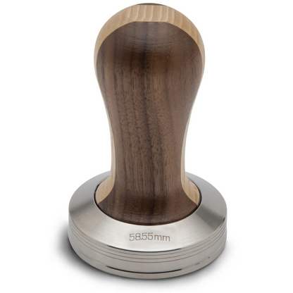 Lelit walnut & ash 58.55mm coffee tamper