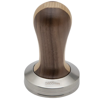 Lelit walnut & ash 58.55mm coffee tamper