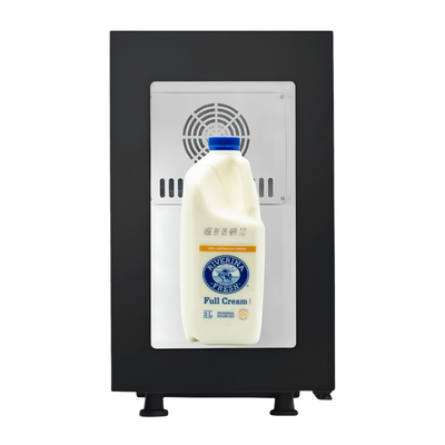Milk fridge for 1 x 2 litre carton on milk