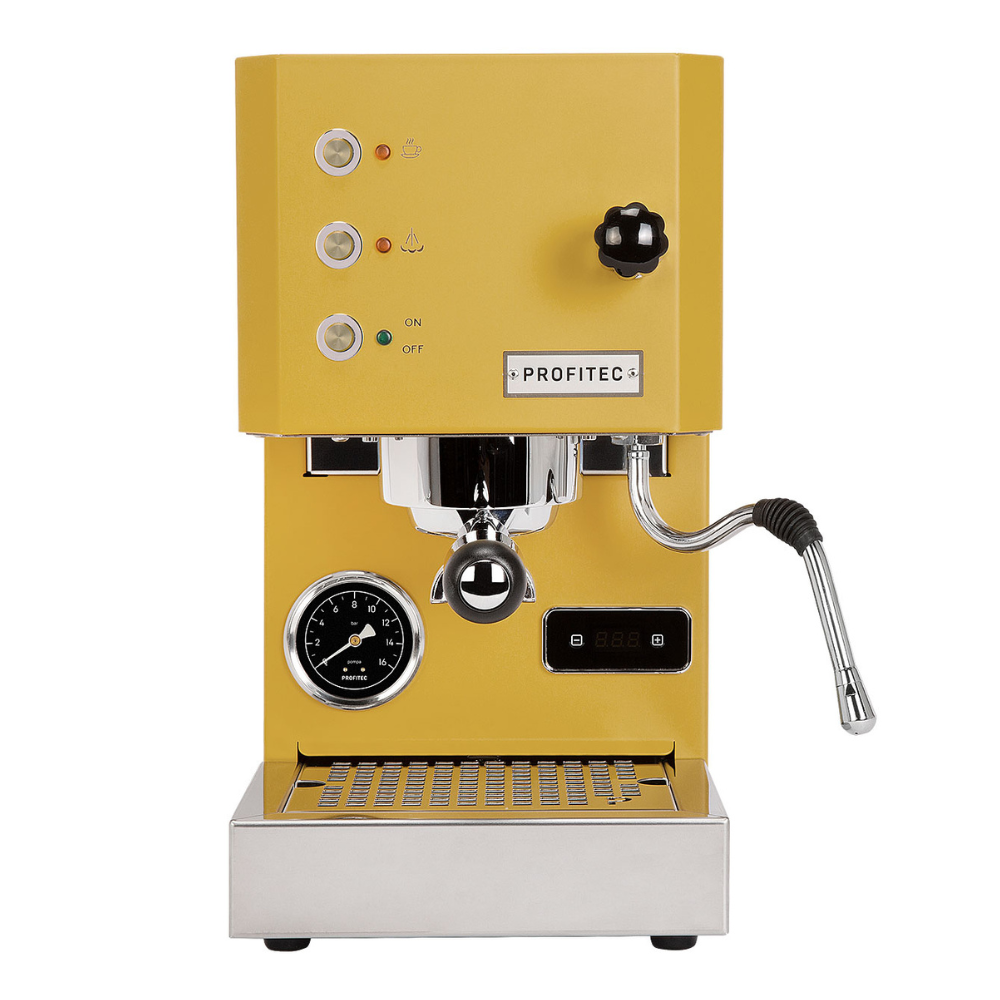 Profitec Go Mustard Ex Demo home coffee machine