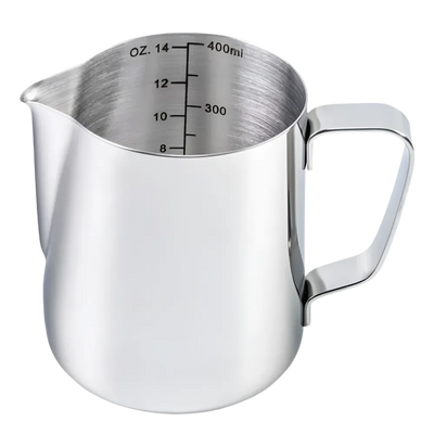 Barista Progear steel milk frothing jug 400ml