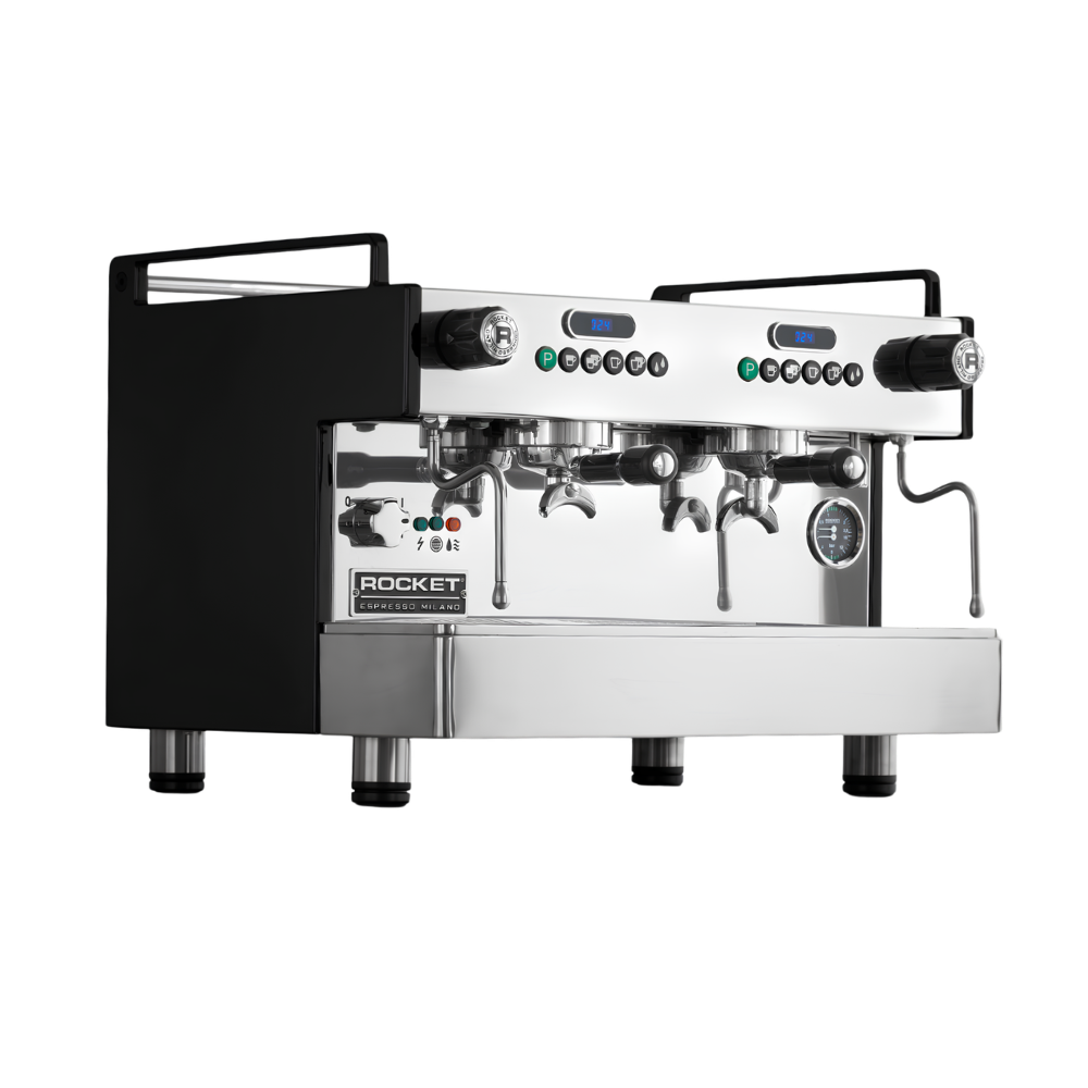 Rocket Boxer 2 group espresso machine black