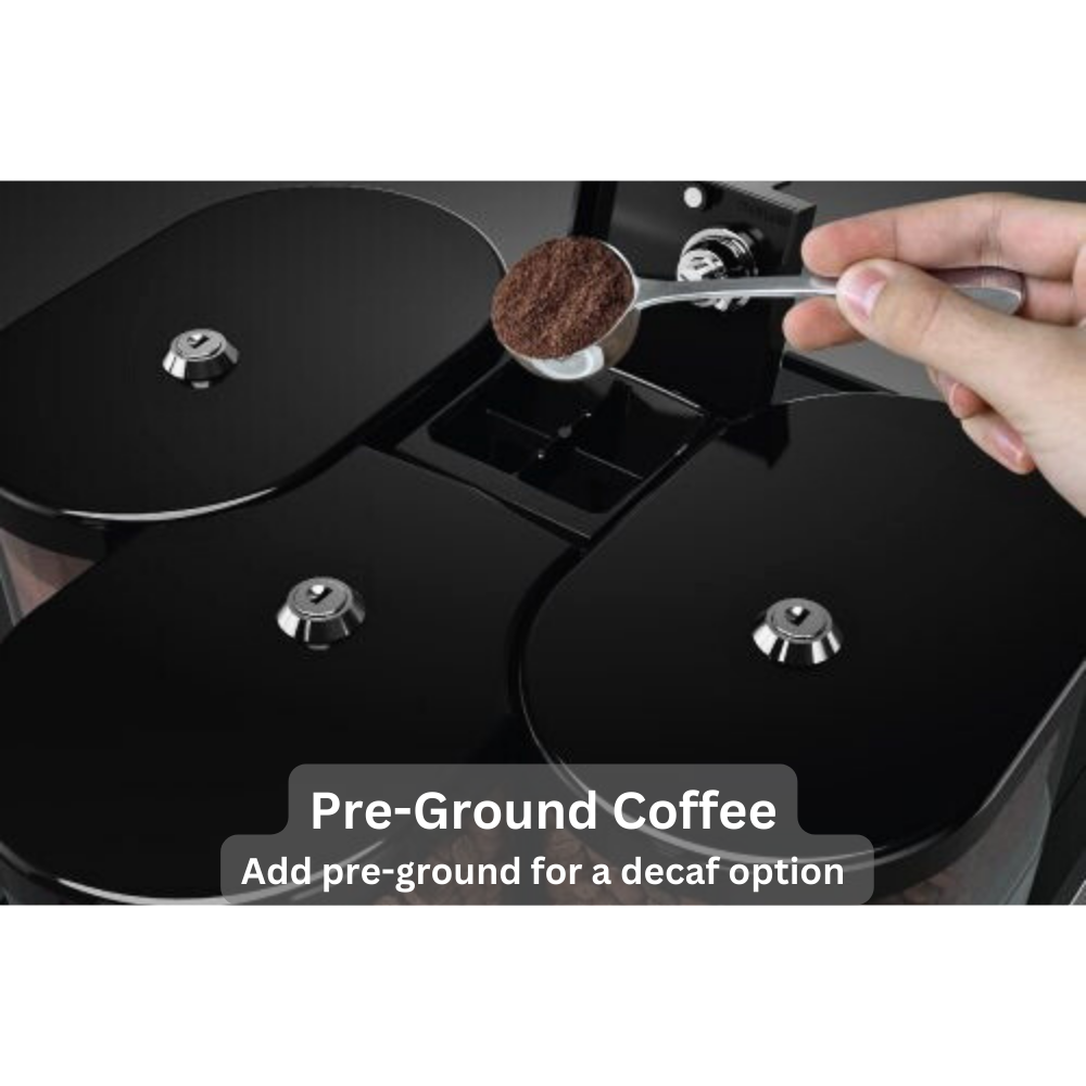 WMF 1300S pre-ground coffee