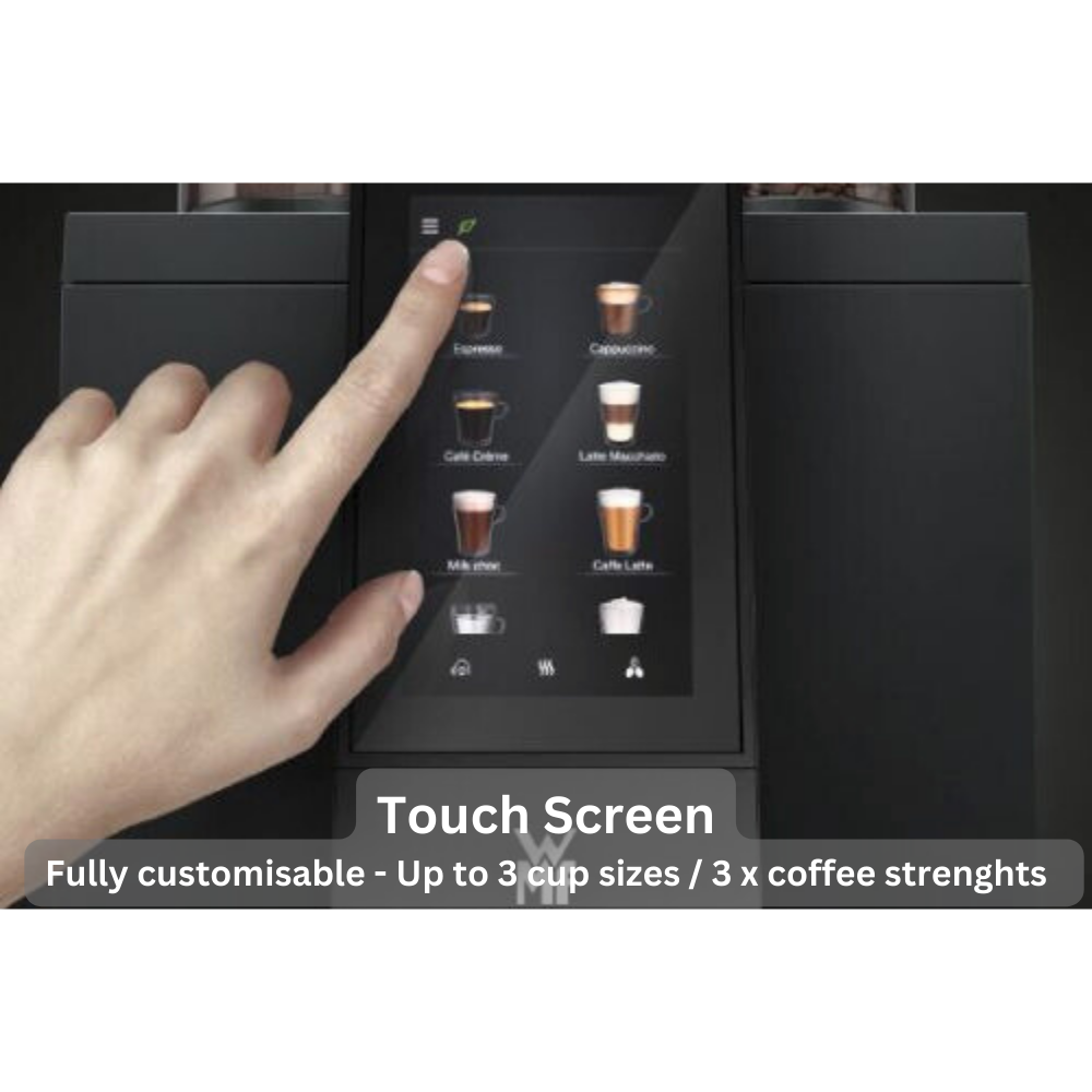WMF 1300S touch screen