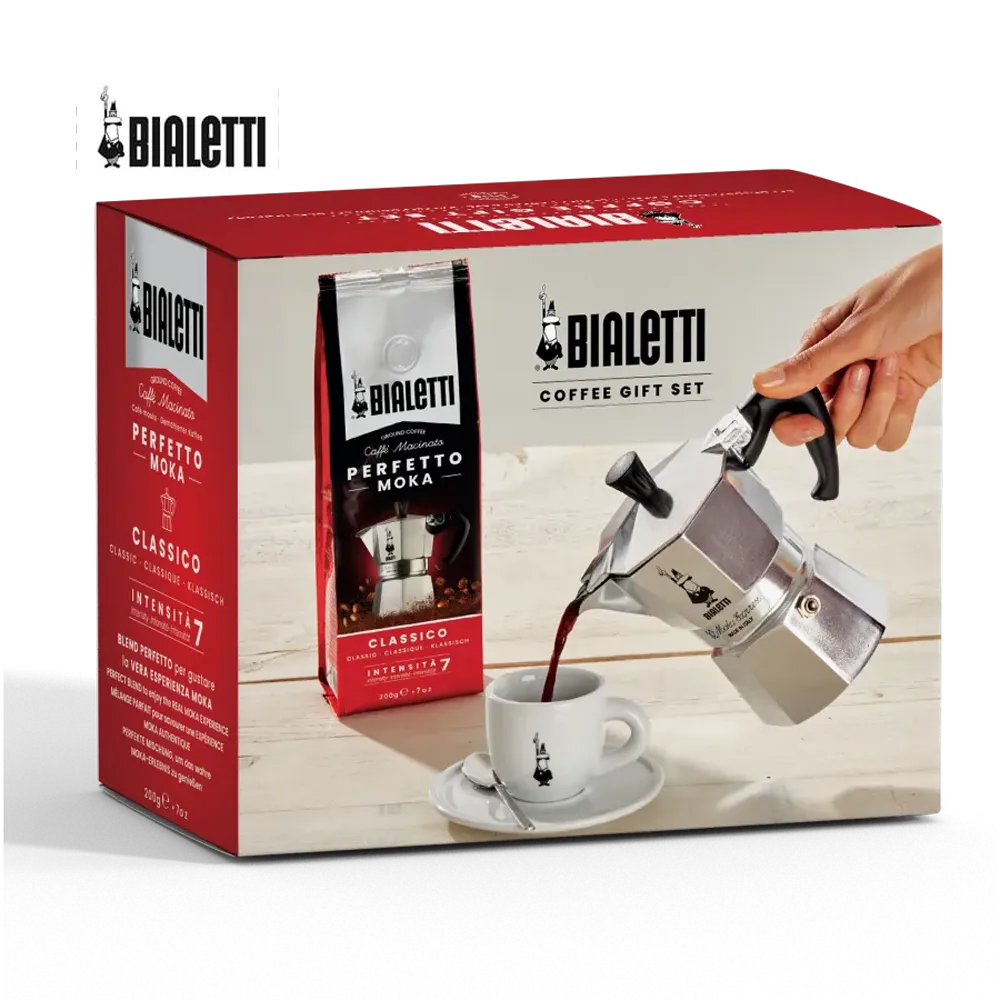 Bialetti Moka Express gift set