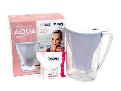 BWT Water Filter Jug Aqualizer + 1 x Cartridge