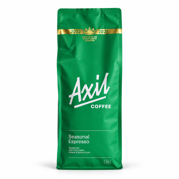 Axil Seasonal Espresso Blend Coffee Beans 1kg