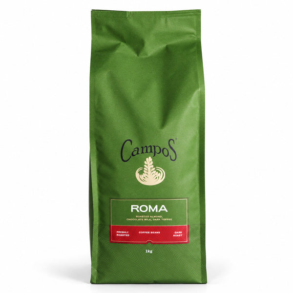 Campos Roma Espresso Blend Coffee Beans 1kg