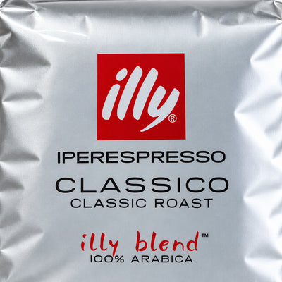 Illy iperEspresso Capsules Medium Roast, close-up of the label