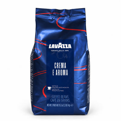 Lavazza Blue Crema e Aroma Coffee Beans 1kg, front of the pack