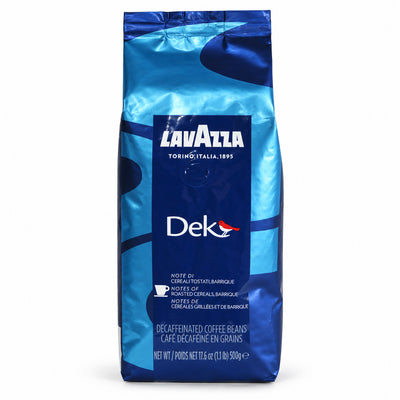 Lavazza Professional DEK decaffeinated coffee beans 500g, front of the pack