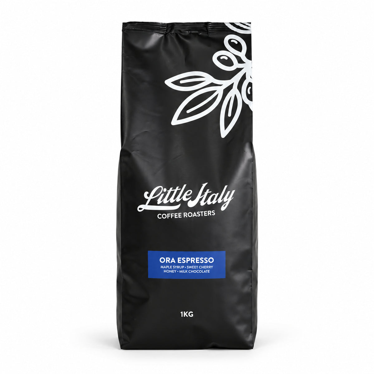 Little Italy Ora Espresso Coffee Beans 1kg, front of the pack