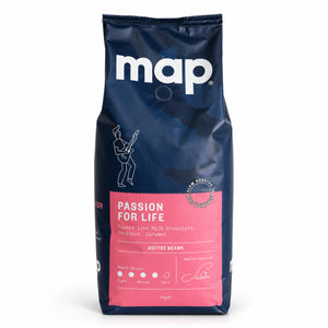 Map Passion for Life Blend Coffee Beans 1kg
