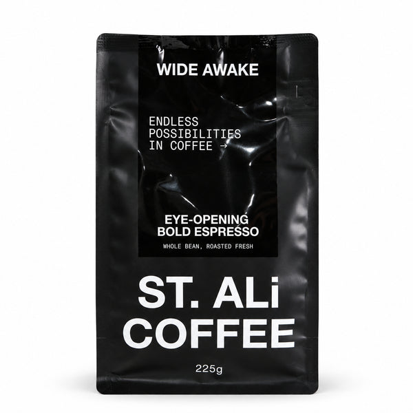 ST. ALi Wide Awake Espresso Blend Coffee Beans 225 gram