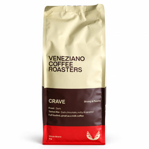 Veneziano Crave Blend Coffee Beans 1kg