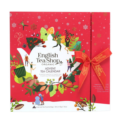 English Tea Shop Christmas Red Book Advent Calendar 2025