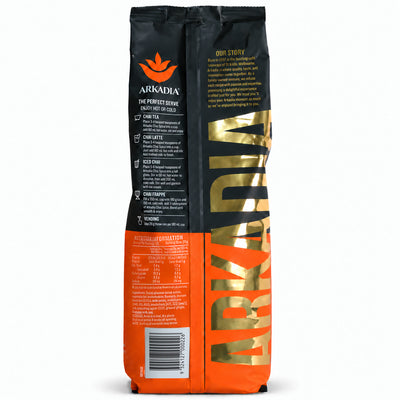 Arkadia Chai Spice Tea 1kg, back of the pack