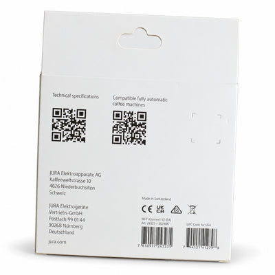 Jura WiFi Connect V2, back of the pack